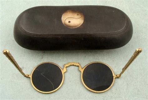 12th century chinese sunglasses.